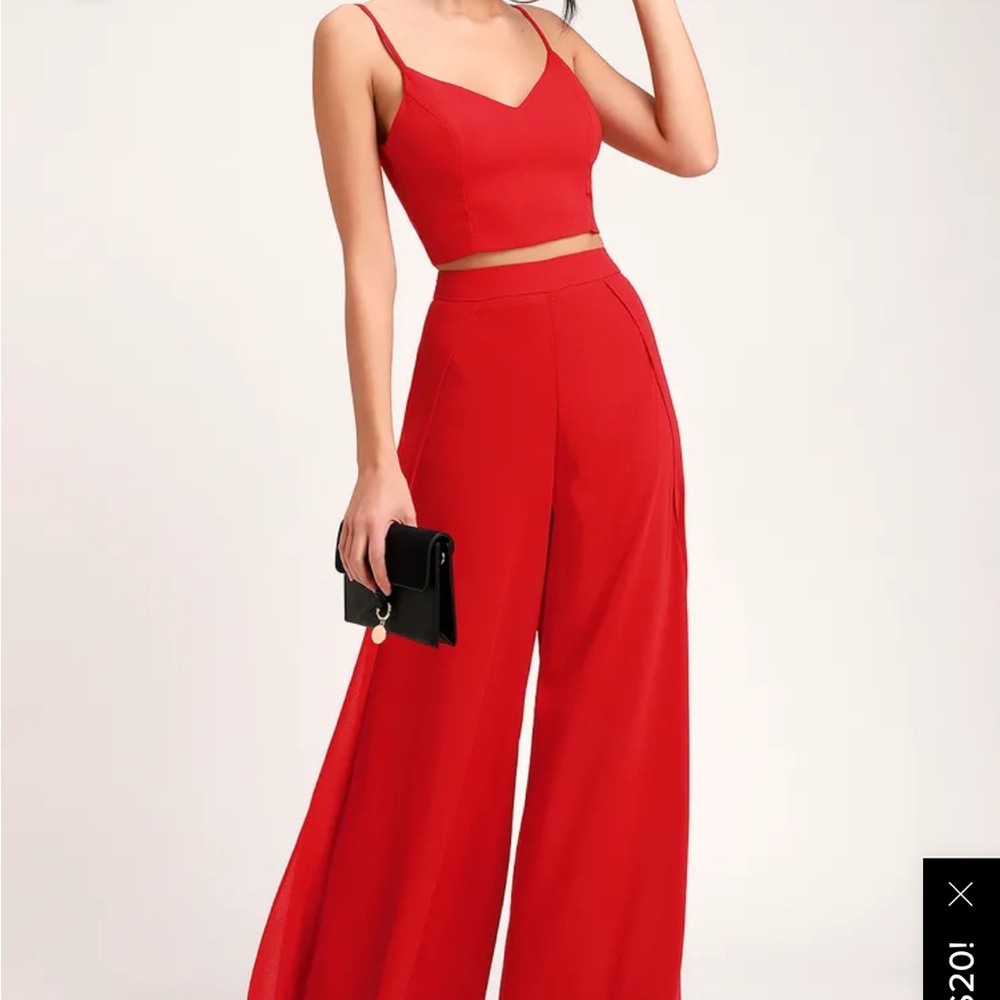 Red Two Piece Set - image 1